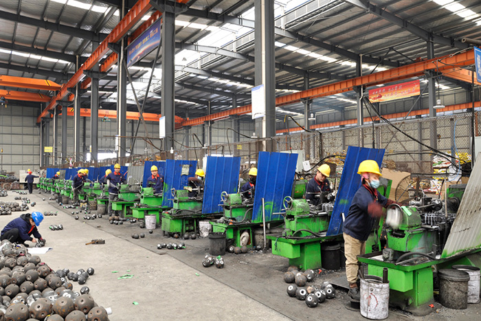 黄海网架锥头车间