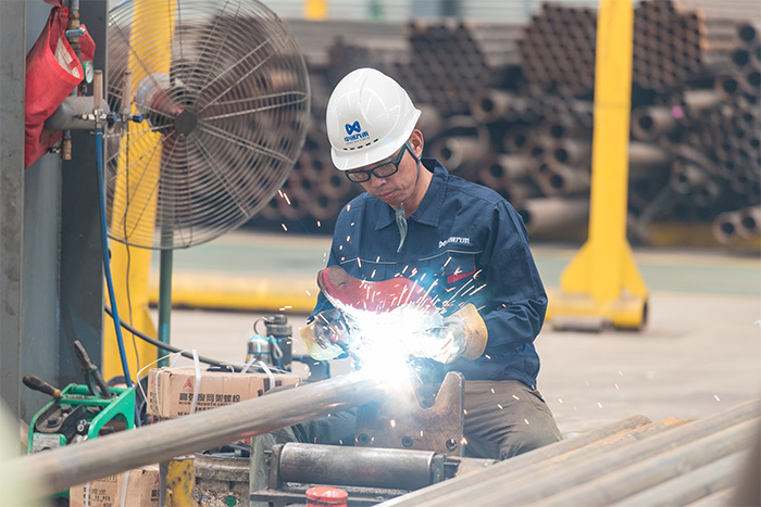 黄海网架焊接车间